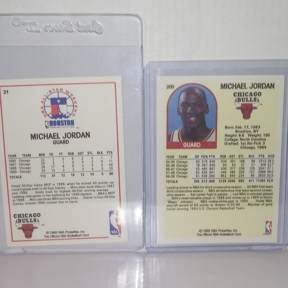 Jordan "NBA Hoops" Cards - Picture 2 of 9